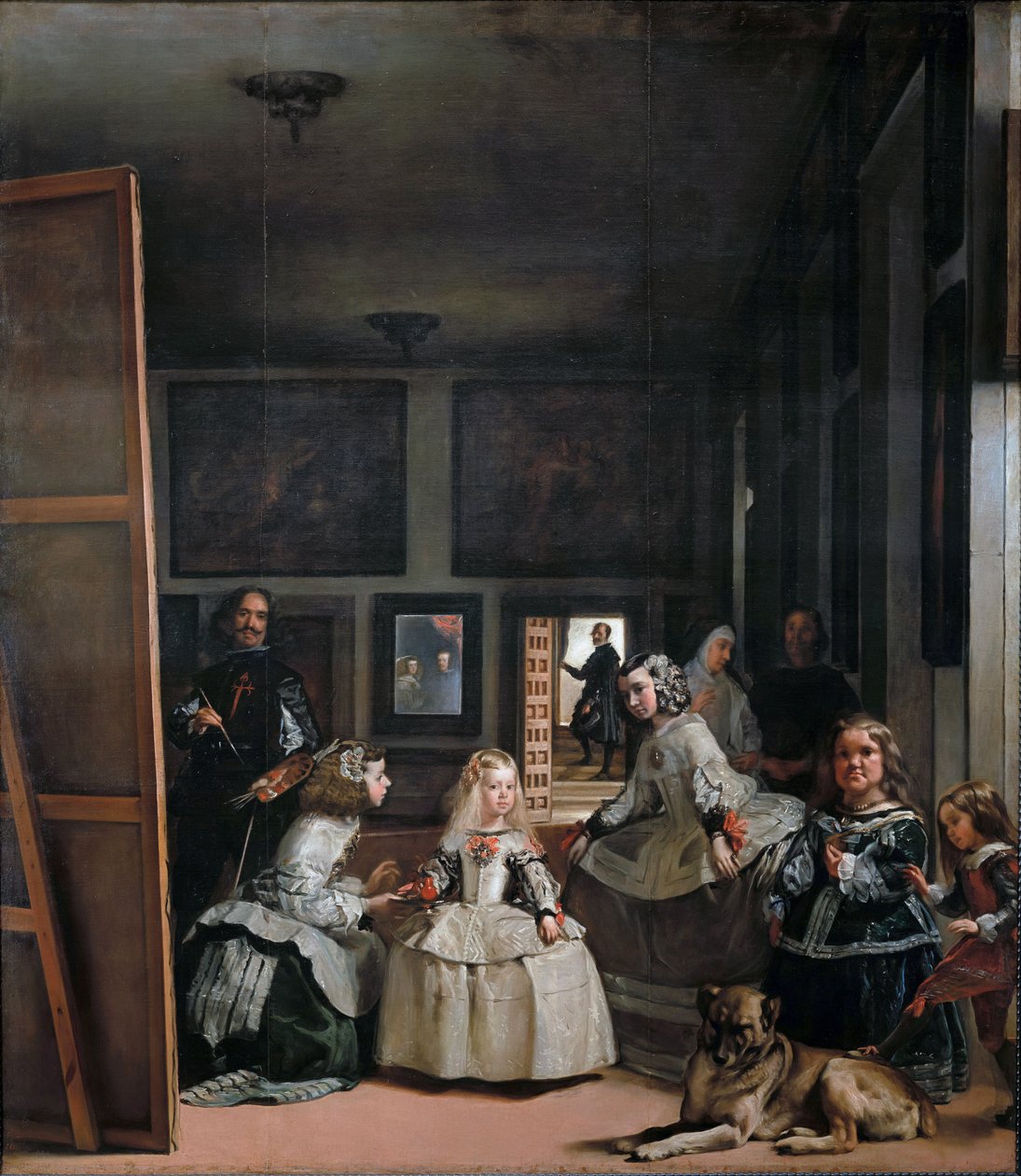 Dvorní dámy od Diego Velázquez