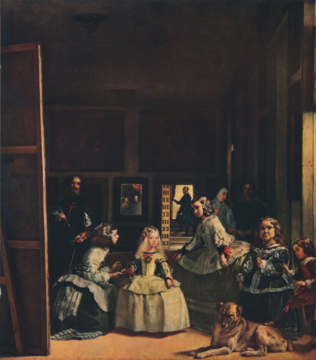 Las Meninas, nebo The Family of Felipe IV, c1656 od Diego Velázquez