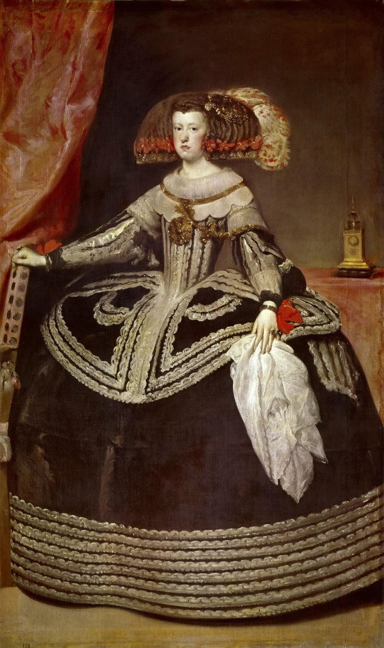 Portrét Mariany Rakouska 16341696 od Diego Velázquez