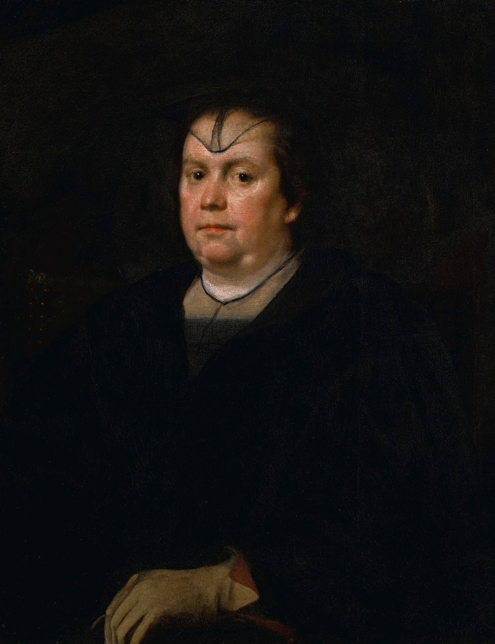 Portrét Olympie Maidalchini Pamflet 1591-1657, 1649-1 od Diego Velázquez