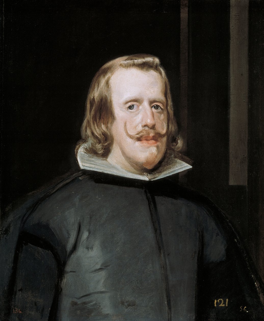 Portrét Filipa IV Španělska, c. 1653 od Diego Velázquez