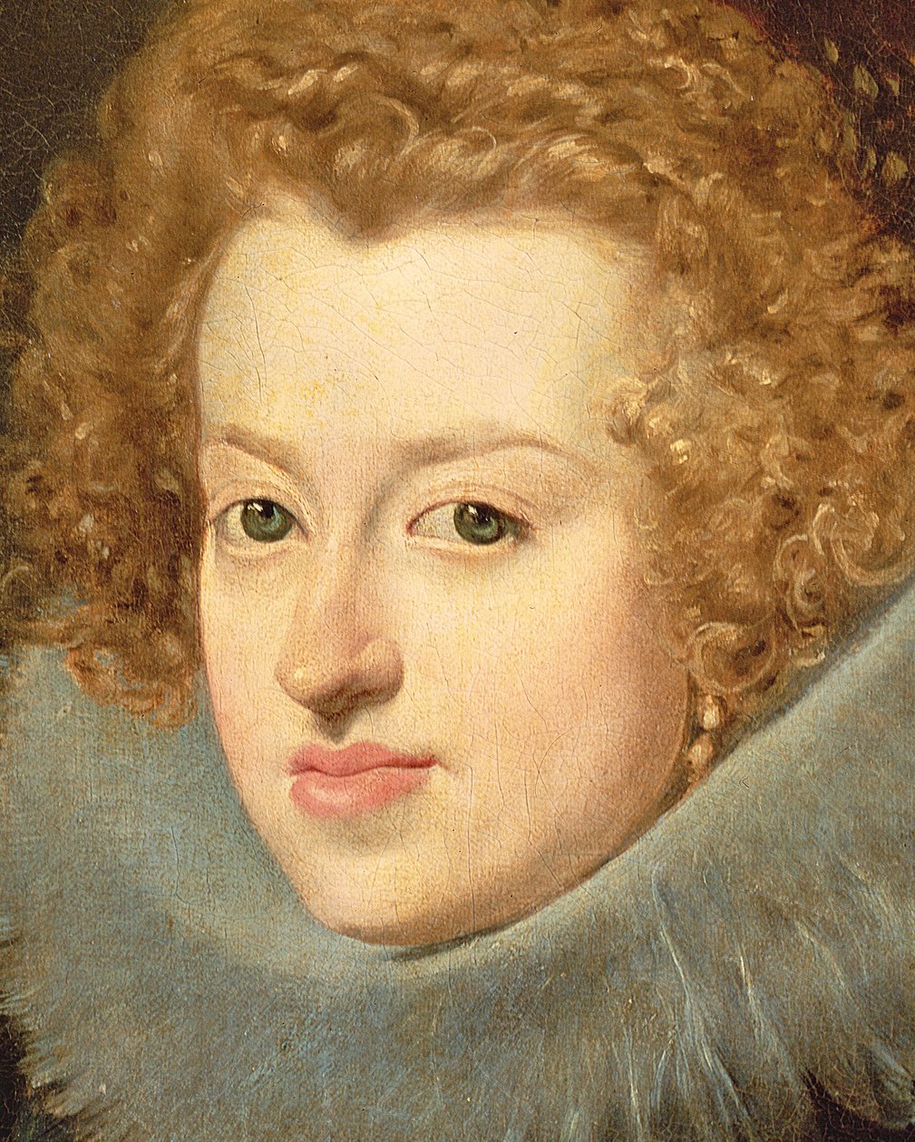 Infanta Maria Rakouská (1606-46) Uherská královna, 1630, (detail 61302) od Diego Velázquez