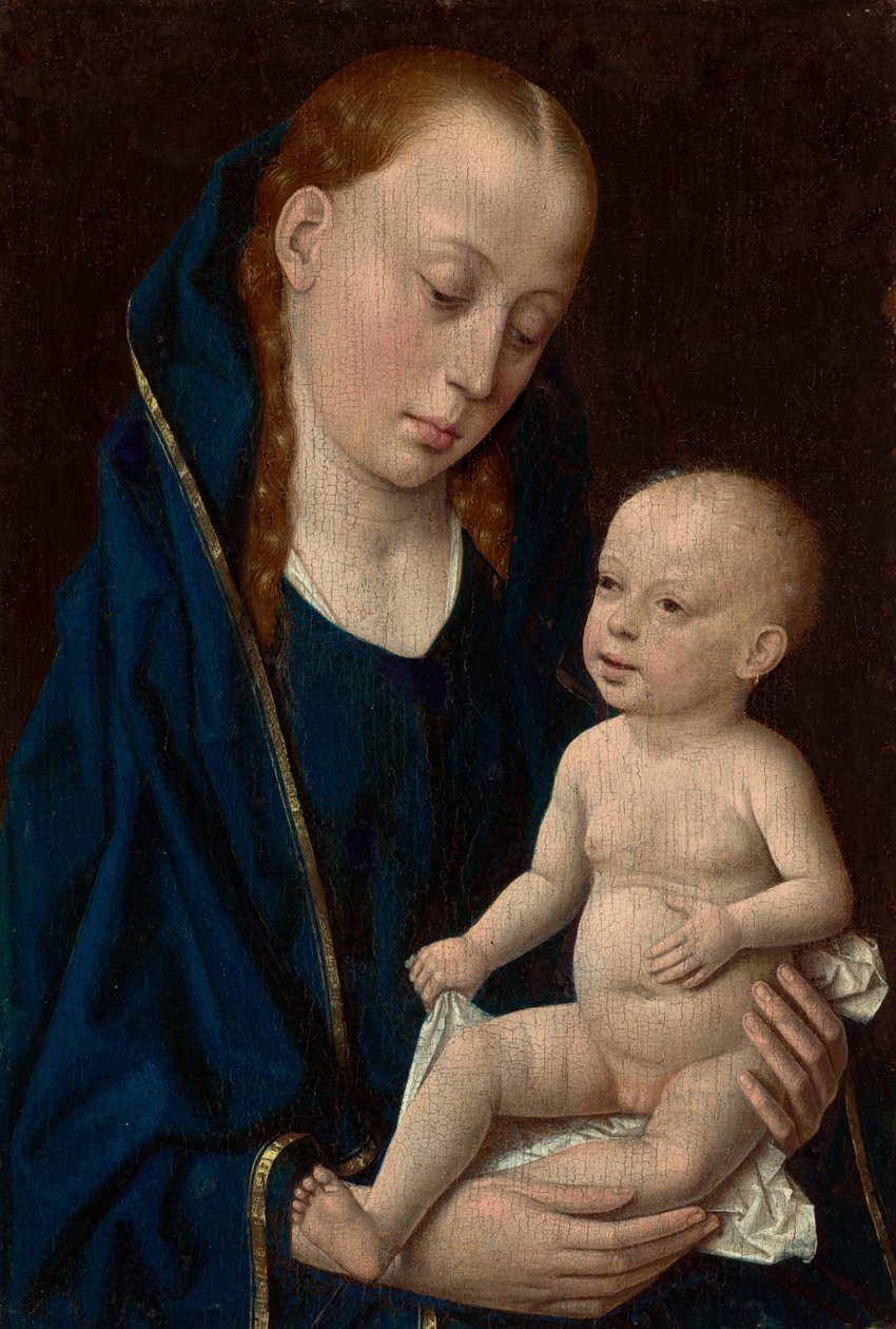 Madonna a dítě, c. 1465. od Dieric Bouts