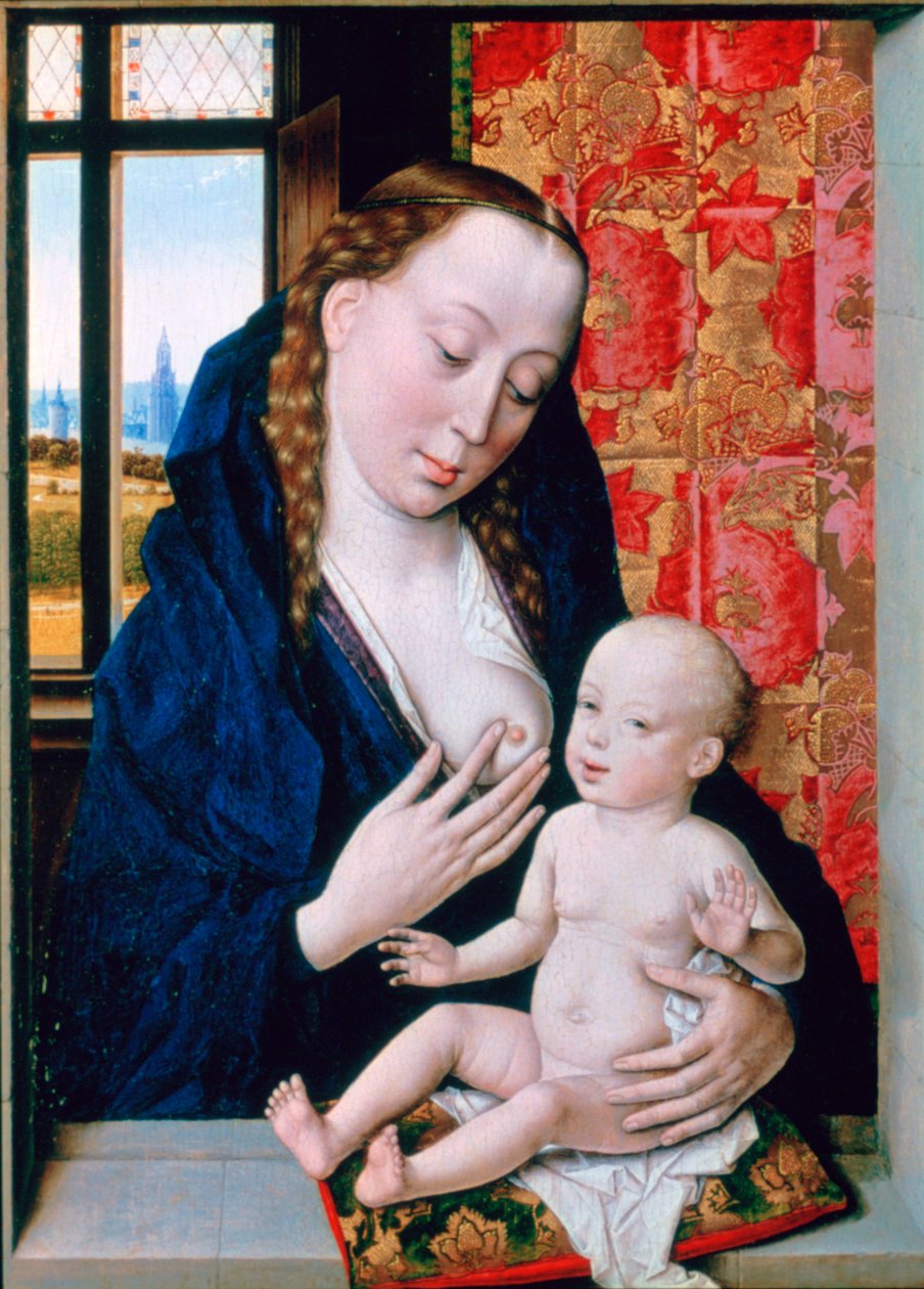Marie a dítě, c1465 od Dieric Bouts