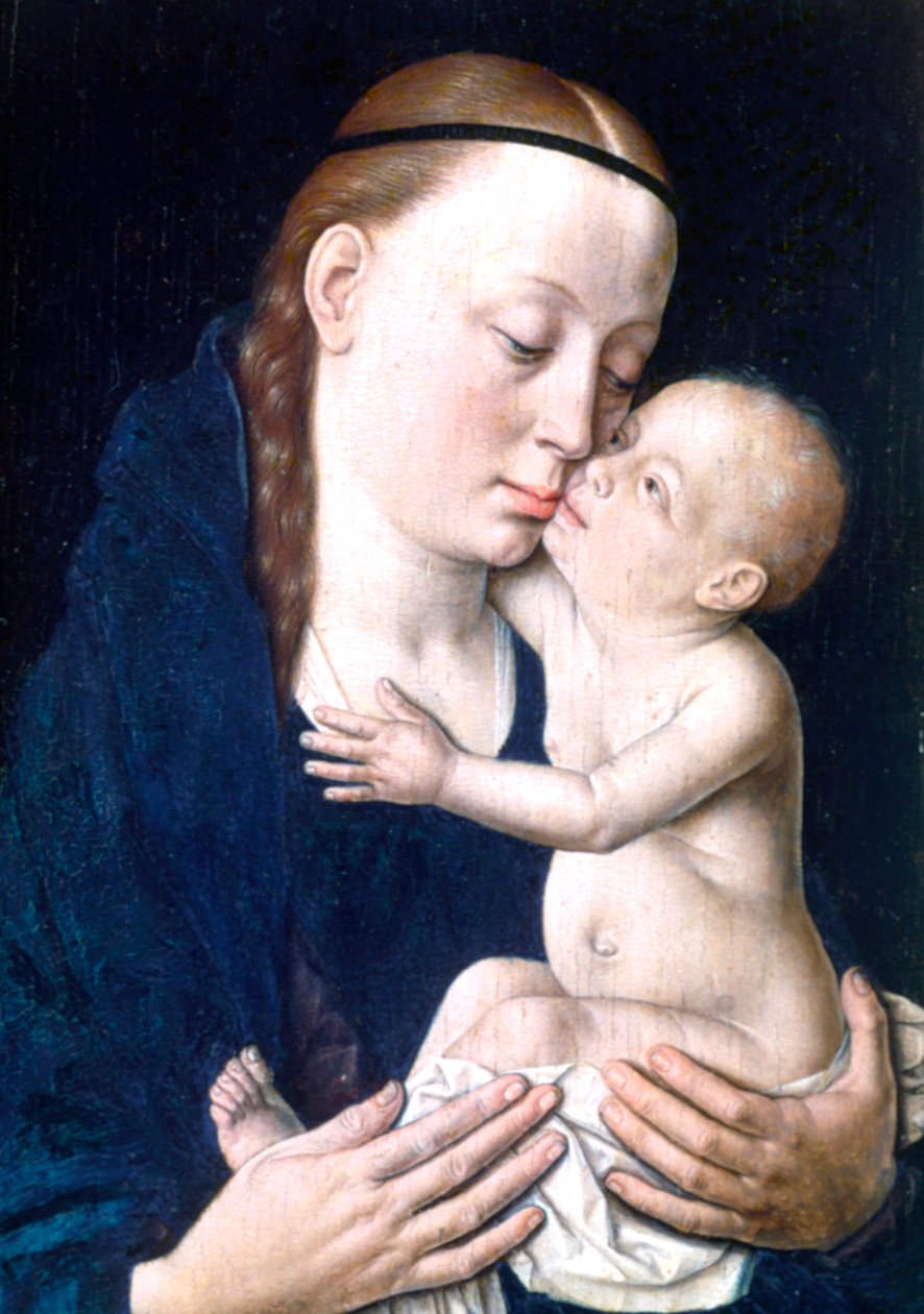 Panna a dítě, 15. století od Dieric Bouts