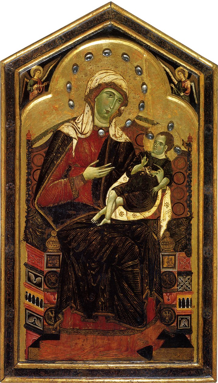 Madonna a dítě, asi 1262 od Dietisalvi di Speme