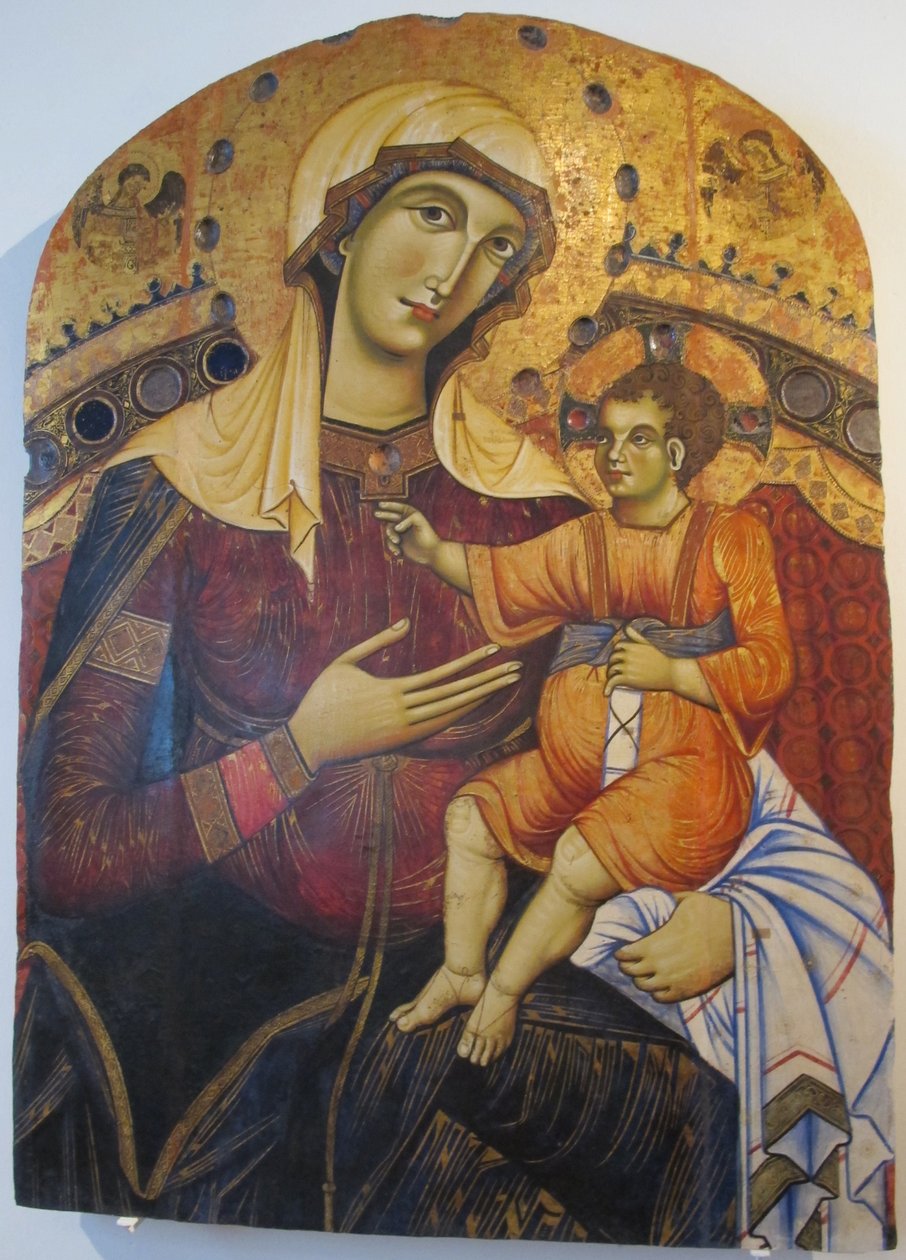 Madona s dítětem od Dietisalvi di Speme