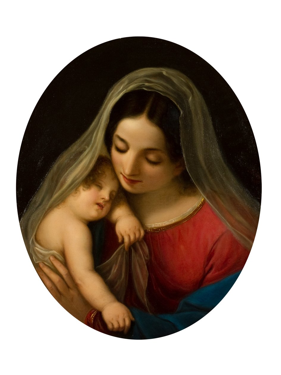 Madonna a dítě od Diodato Massimo