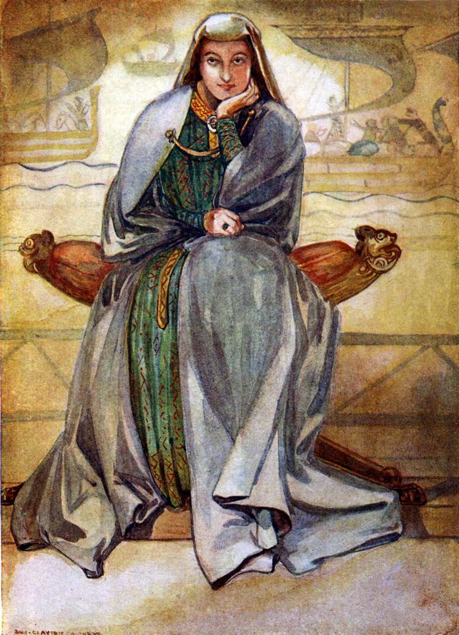 Dámský kostým za vlády Richarda I od Dion Clayton Calthrop