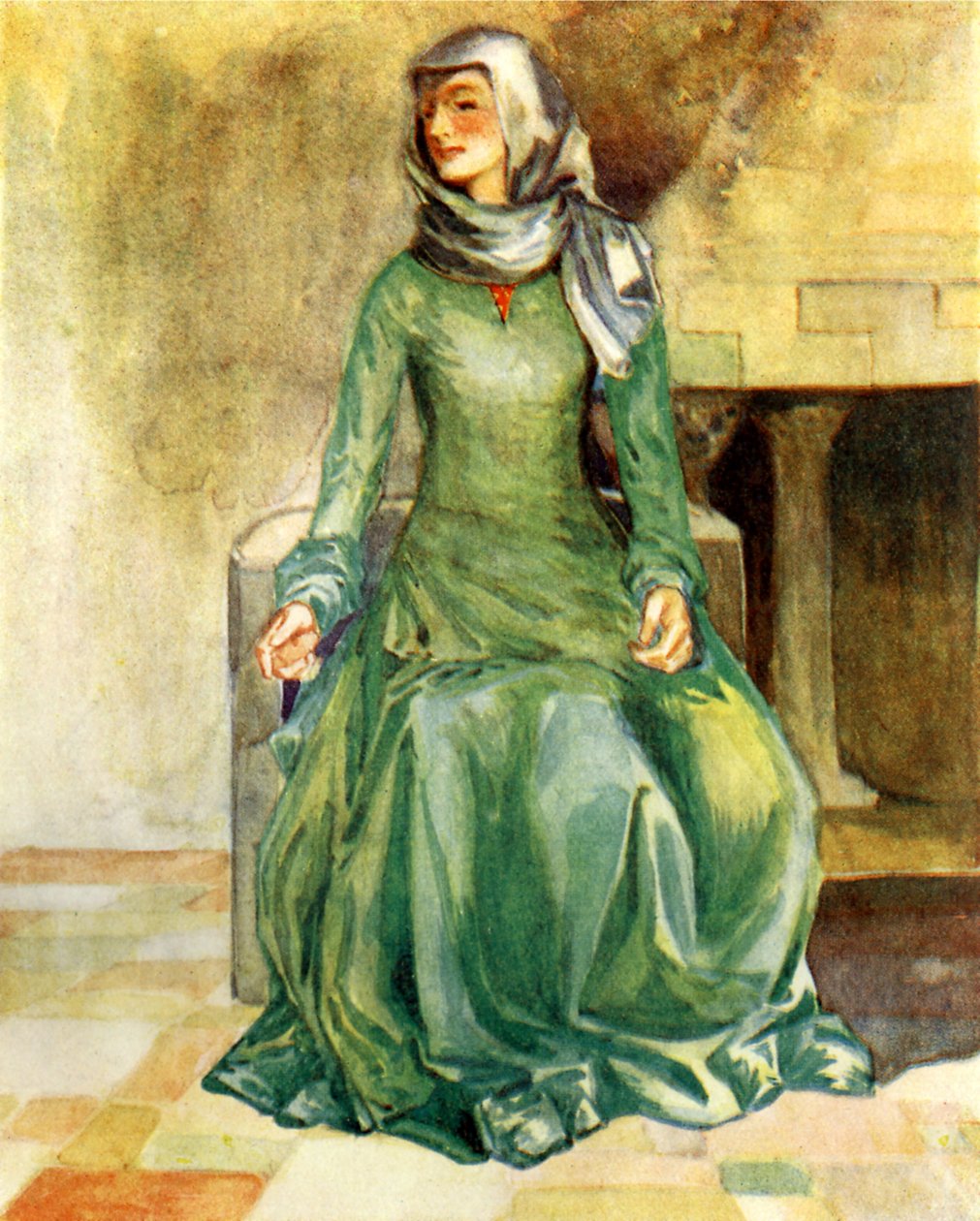 Dámský kostým za vlády Viléma II od Dion Clayton Calthrop