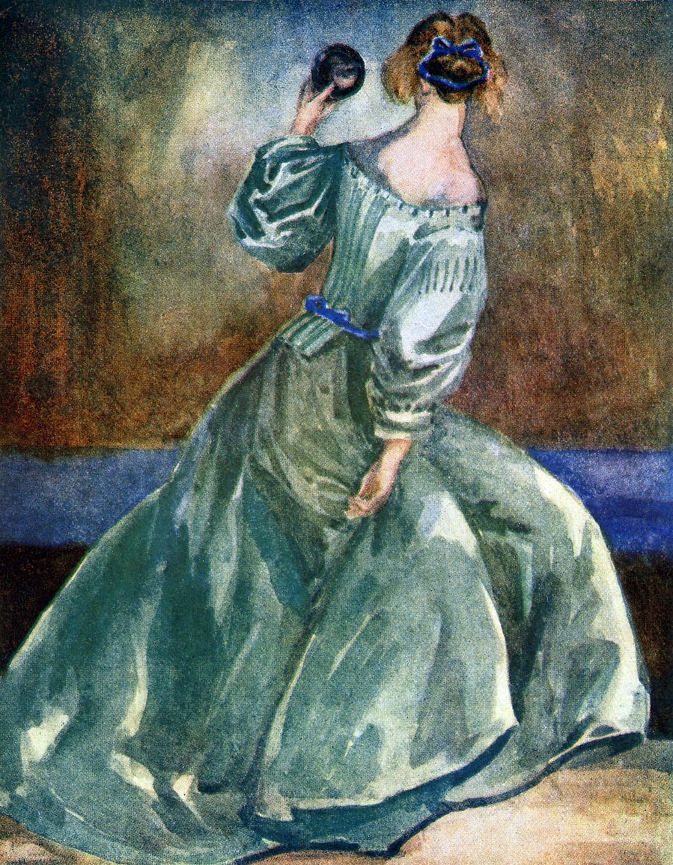 Dámský kostým za vlády Cromwellů (1649-1660) od Dion Clayton Calthrop