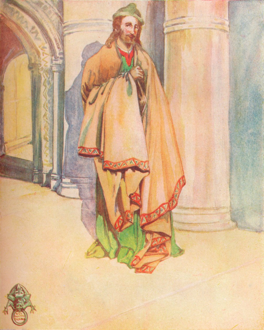 Muž doby Jindřicha I., 1907 od Dion Clayton Calthrop