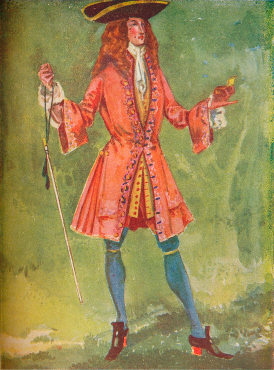 Muž doby královny Anny, 1907 od Dion Clayton Calthrop