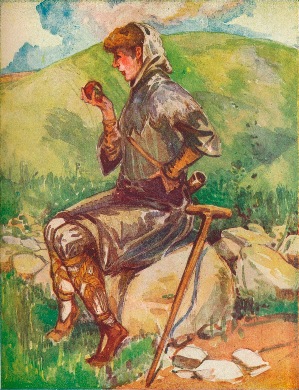 Rolník z rané Anglie William I. - Jindřich III, 1907 od Dion Clayton Calthrop