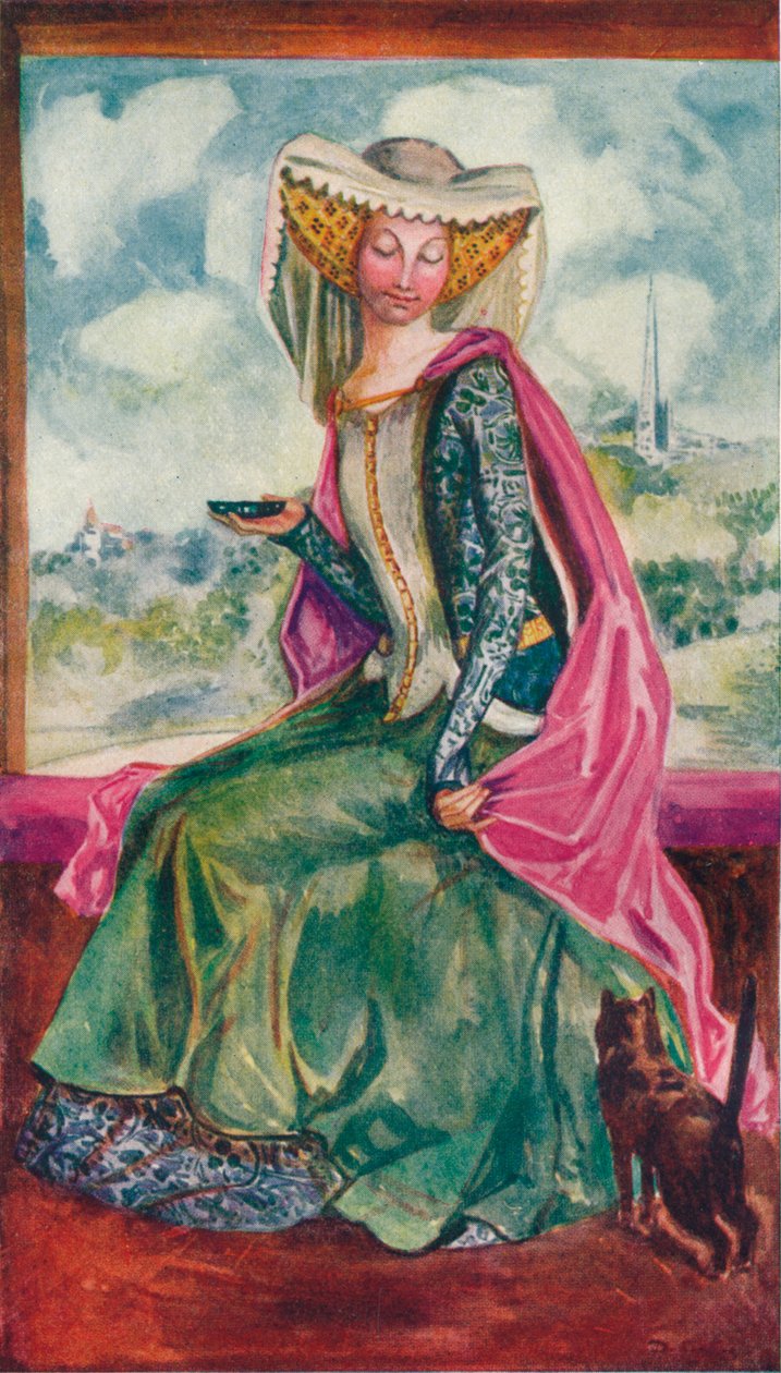 Žena doby Jindřicha IV., 1907 od Dion Clayton Calthrop