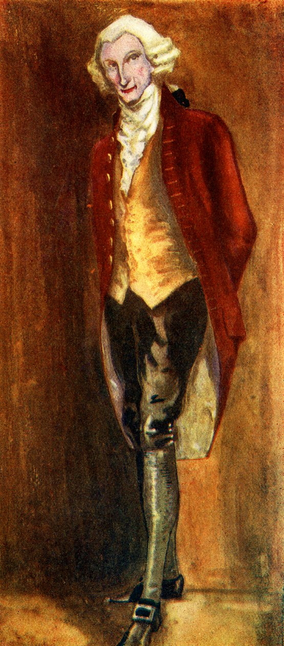 Mužský kostým za vlády Jiřího III. (1760-1820) od Dion Clayton Calthrop