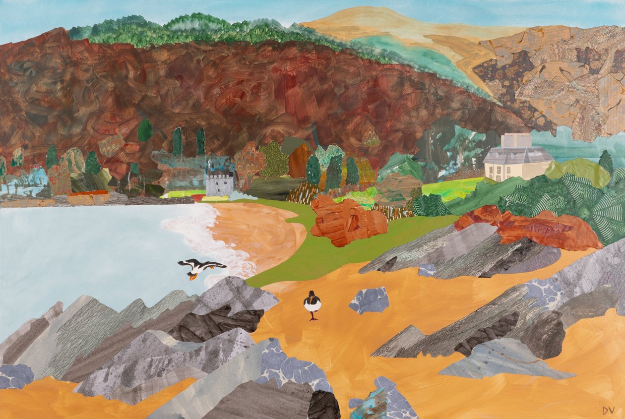 Saddell, Mull of Kintyre (koláž) od Dione Verulam