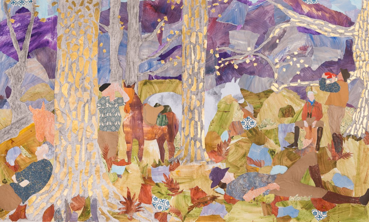 Siesta na trávě, Pyreneje od Dione Verulam