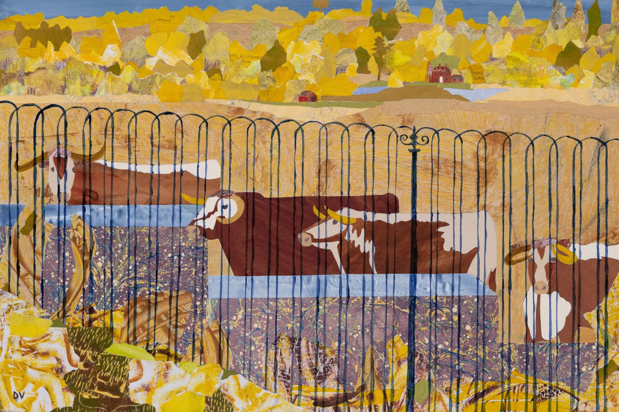 Žízniví dlouháni, horké léto (koláž) od Dione Verulam