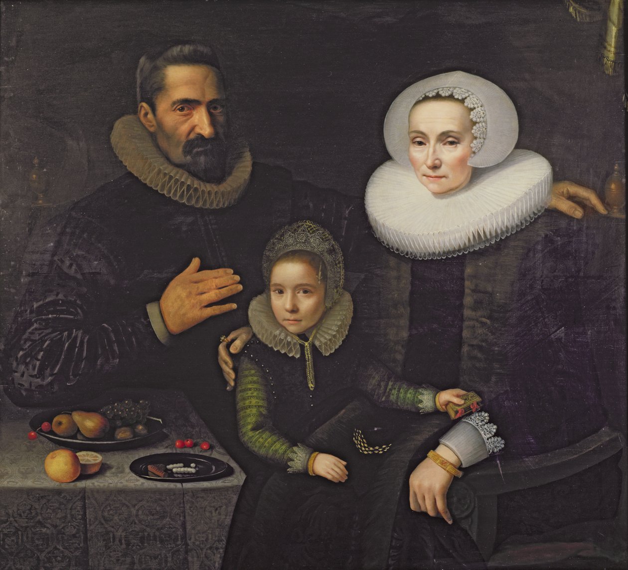 Rodinný portrét od Dirck Santvoort