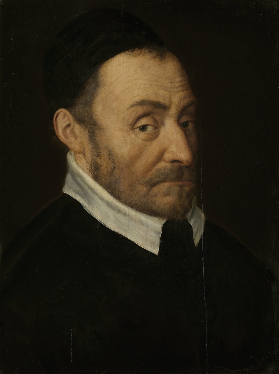 Portrét Viléma I. prince Oranžského, zvaného Vilém Tichý od Dirck Barendsz. (circle of)