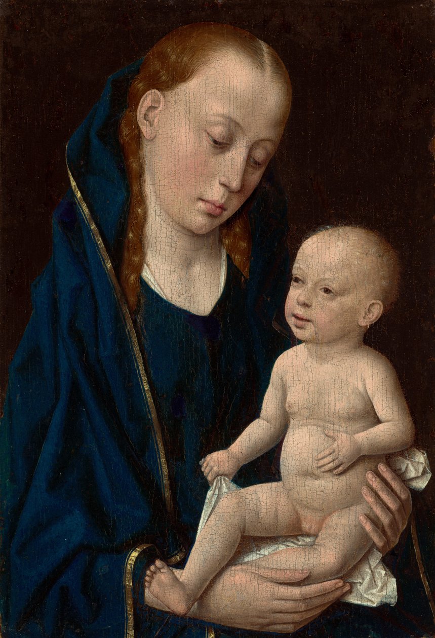 Madonna a dítě od Dirck Bouts