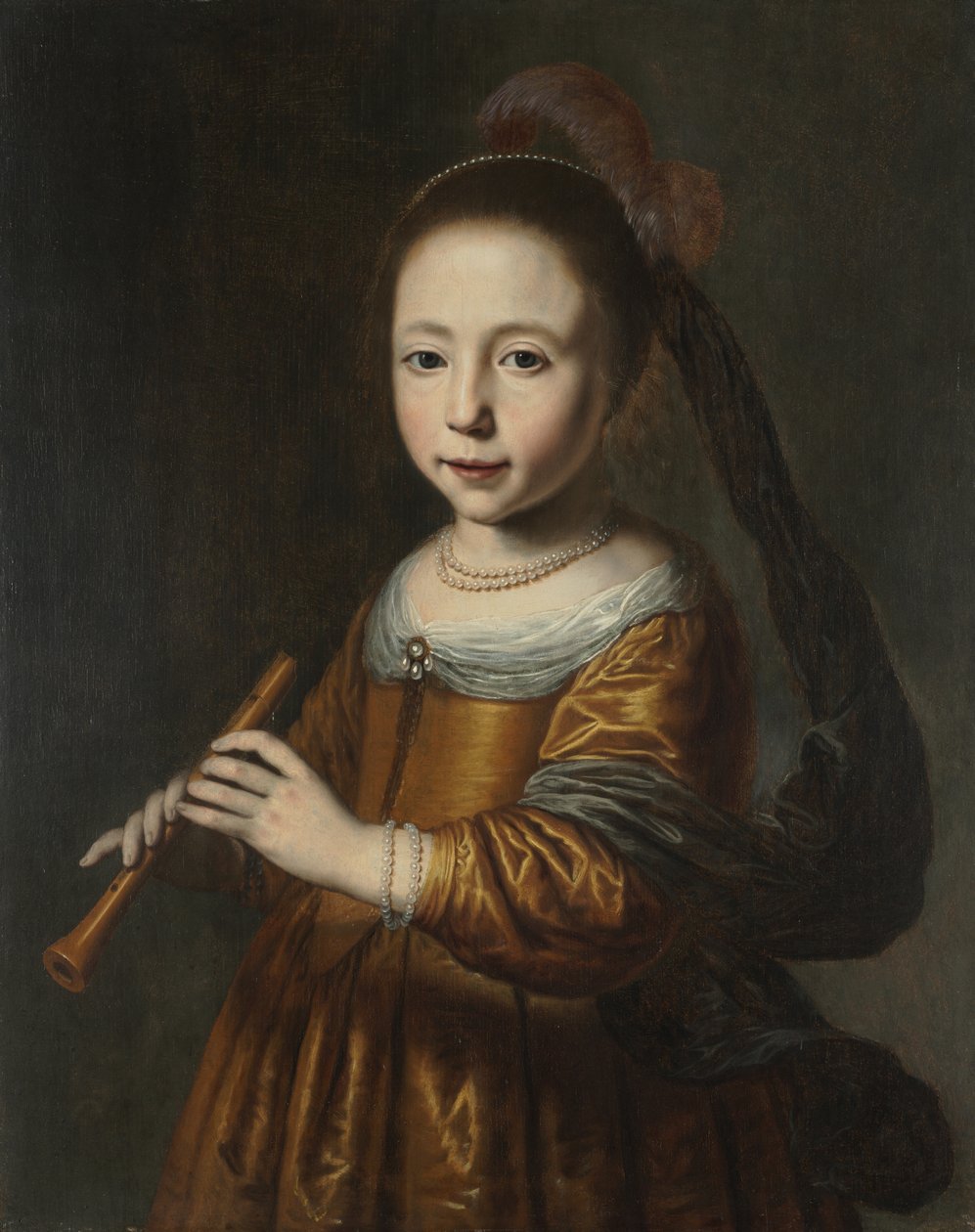 Portrét Elizabeth Spiegel od Dirck Dircksz. Santvoort