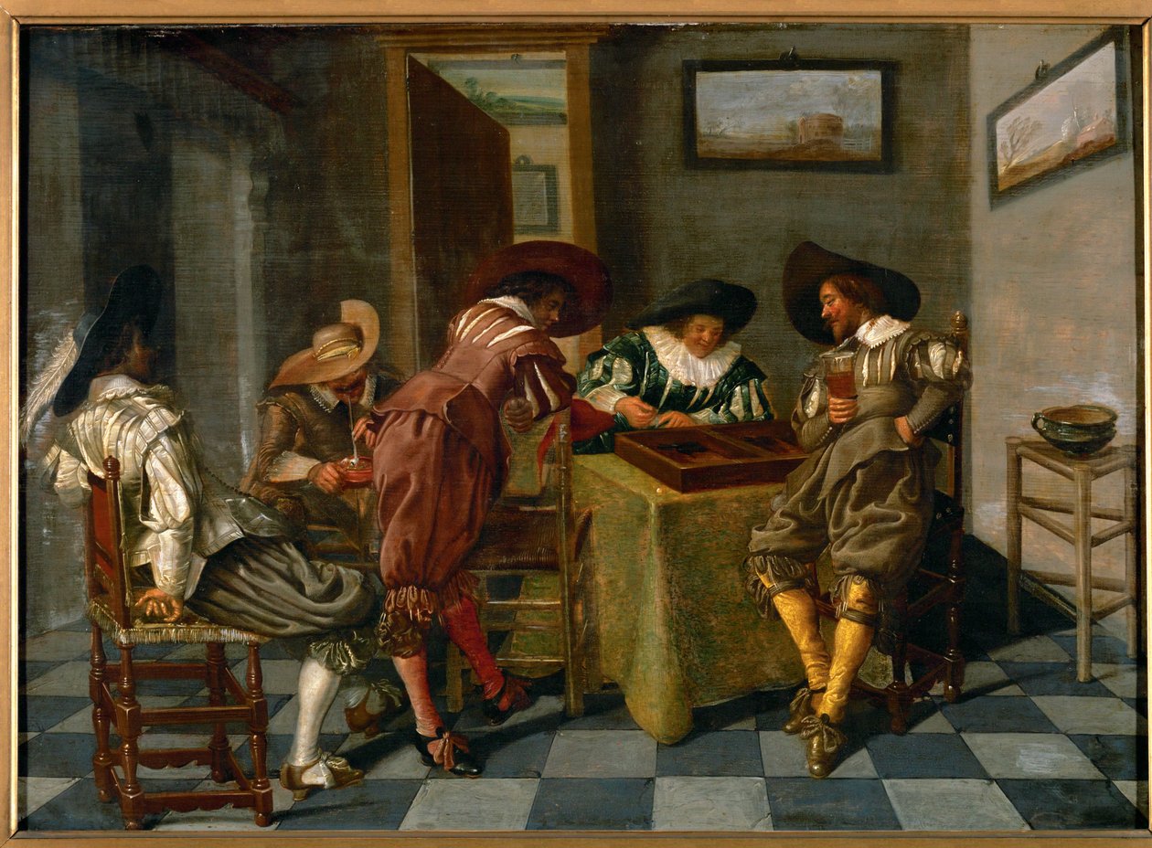 Hráči karet od Dirck Hals