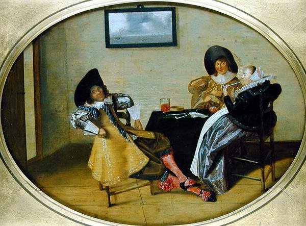 Společenské setkání od Dirck Hals