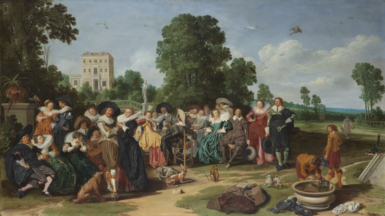 Fete Champetre od Dirck Hals