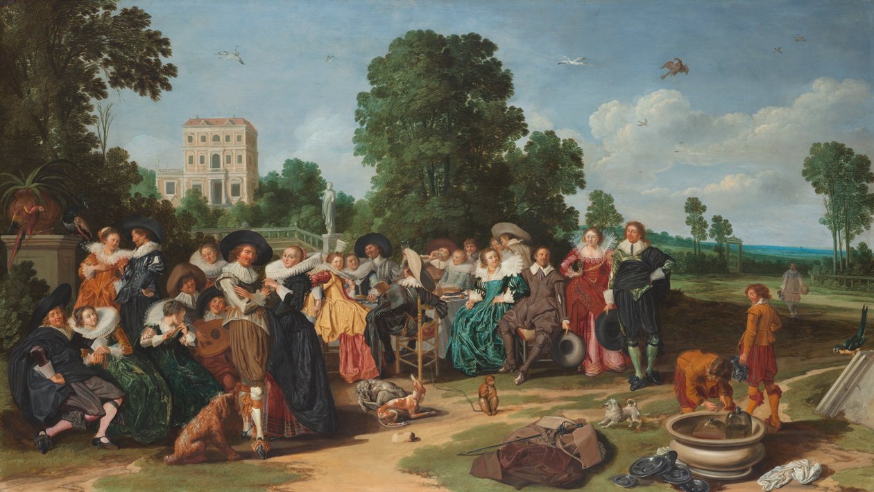 Fête champêtre od Dirck Hals