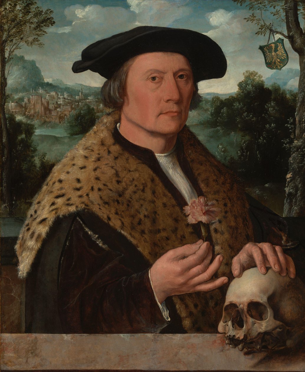 Pompey Occo Pompeius Occus (1483-1537), bankéř, obchodník a humanista od Dirck Jacobsz