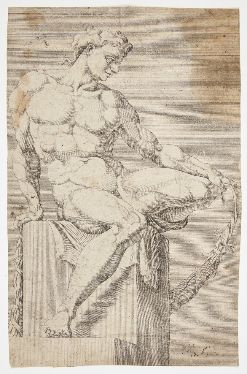 Nude from the Sistine Chapel   1274631   cs       czech Successfully Translated  Original: Sts. Jonas & Barachisius; St. John Climacus, Abbot; St. Benjamin; Sts. Quirinus & Bal Translat: Sts. Jonas & Barachisius; St. John Climacus, Abbot; St. Benjamin; Sts od Dirck Volckertsz. Coornhert