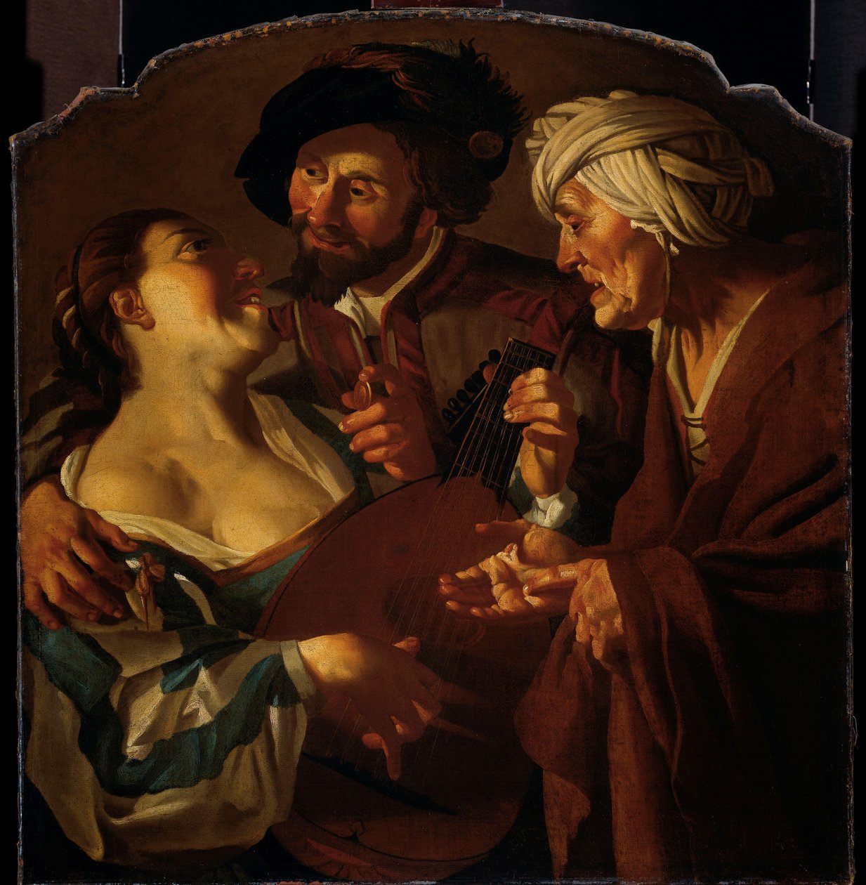 Prokurista od Dirck van Baburen (copy after)