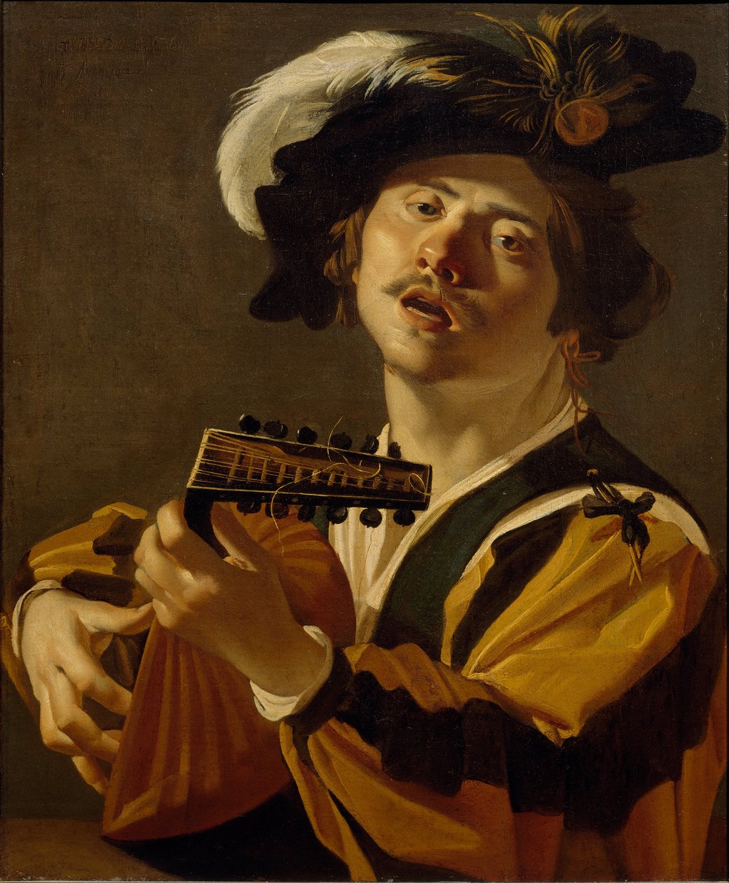 Loutnista od Dirck van Baburen