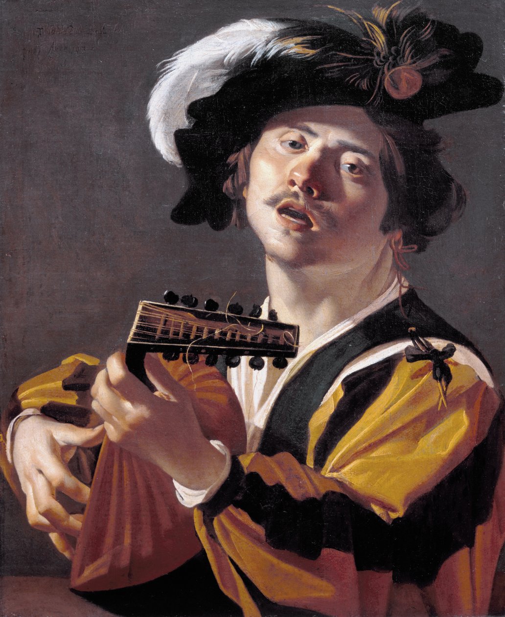Loutnista od Dirck van Baburen
