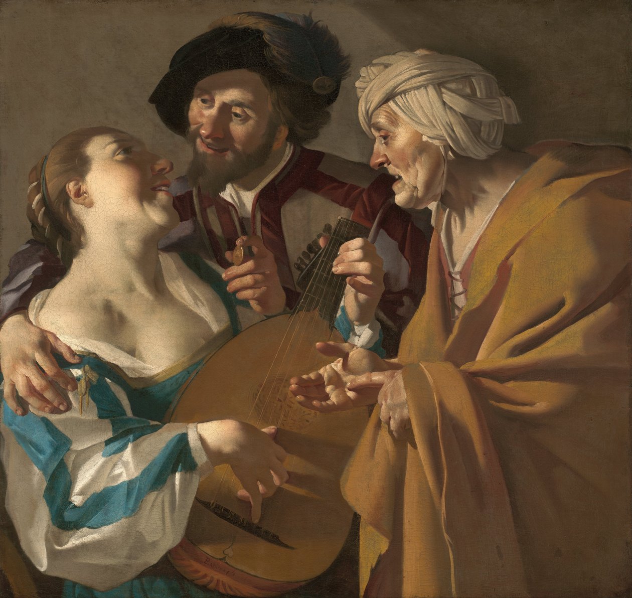 Zadavatel od Dirck van Baburen