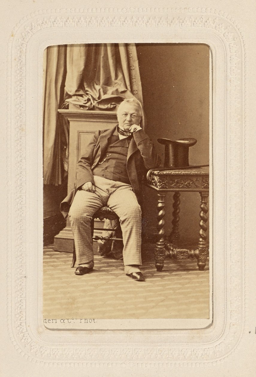 M. [Louis Adolphe] Thiers (1797 - 1877) od Disdéri and Cie.