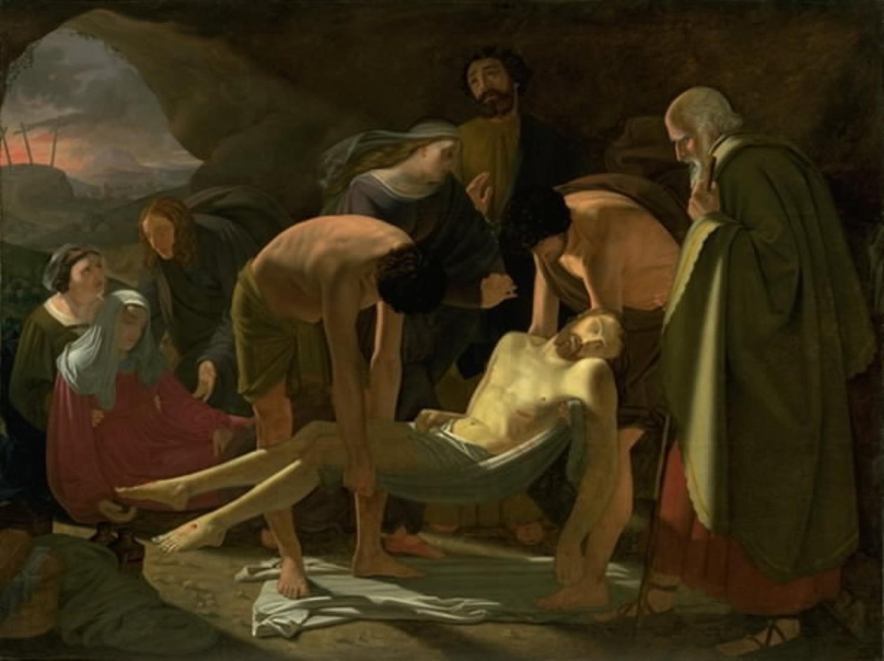 Pohřeb Krista od Ditlev Blunck