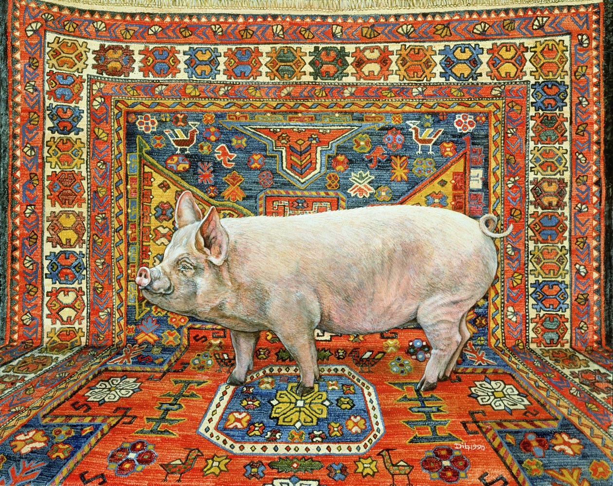 Singleton kobercové prase od Ditz