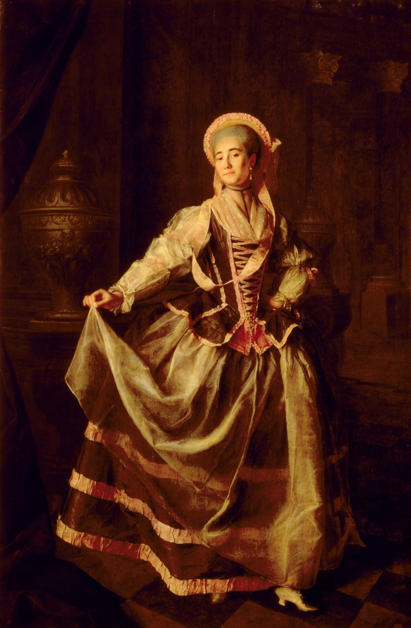 Portrét Alexandry Petrovna Liovshina (1757-82) 1775 od Dmitri Grigorievich Levitsky