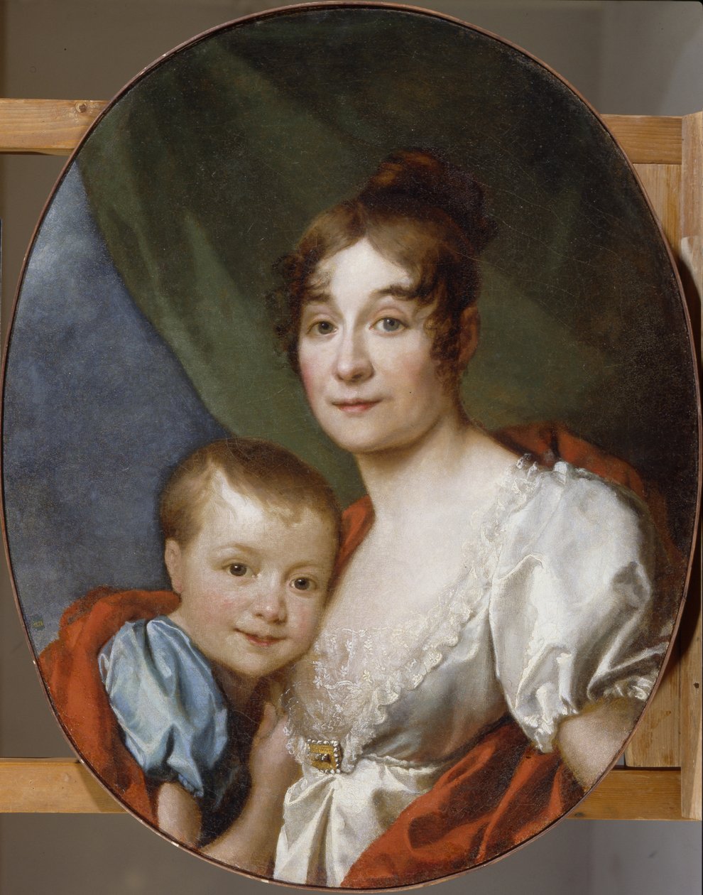Portrét hraběnky Ekateriny Alexandrovny Shakhovskaya 1777-1846 s dcerou, 1807 od Dmitri Grigorievich Levitsky