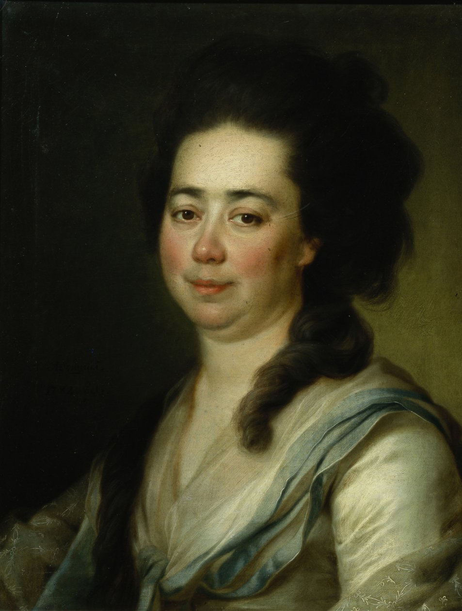 Portrét Jekatěriny Andrejevny Bakuninové, 1782 od Dmitri Grigorievich Levitsky