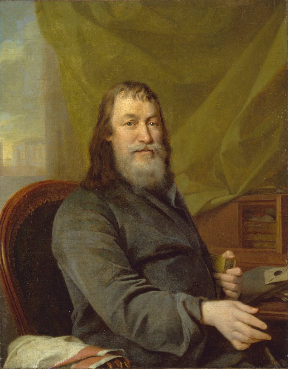 Portrét Ivana Kharitonoviče Bilibina Velikého, 1801 od Dmitri Grigorievich Levitsky