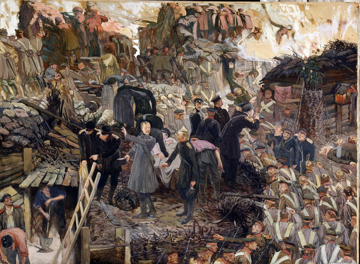 Sevastopolin puolustus od Dmitri Nikolayevich Kardovsky