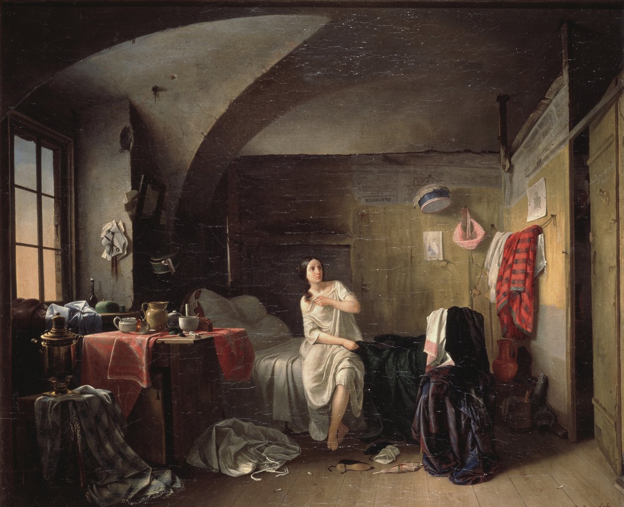 Morgen krejčího, 1855 od Dmitri Petrovich Volokhov