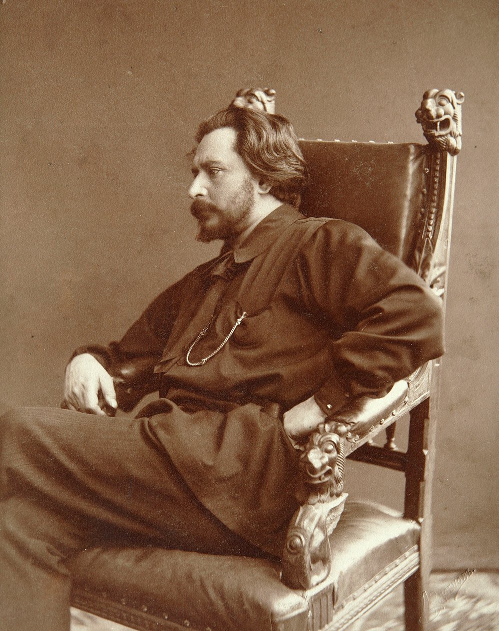 Leonid Andrejev, ruský autor, počátek 20. století od Dmitri Spiridonovich Zdobnov