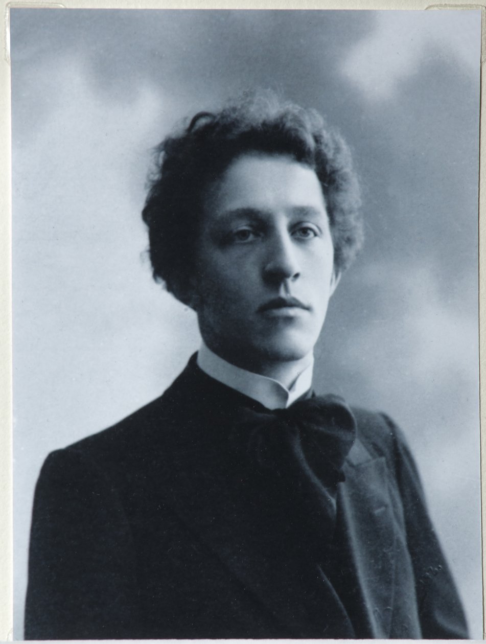 Portrét básníka Alexandra Bloka 1880-1921, 1907 od Dmitri Spiridonovich Zdobnov