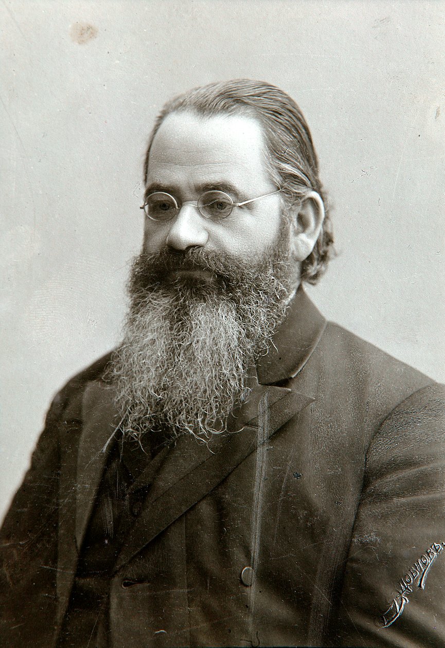 Semjon Vengerov , ruský literární kritik a historik, 1890 od Dmitri Spiridonovich Zdobnov