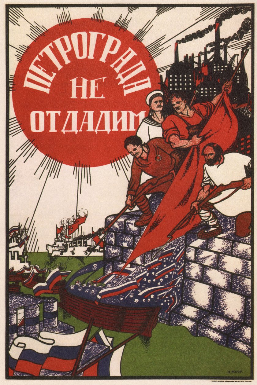 Petrohrad nebude kapitulován, 1919 od Dmitriy Stakhievich Moor